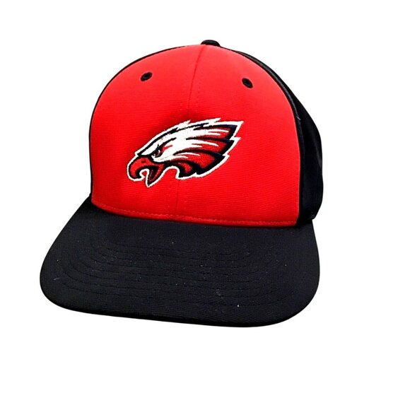 RICHARDSON EAGLES MEN RED/NAVY FLEXFIT HAT SIZE S/M - Picture 1 of 5